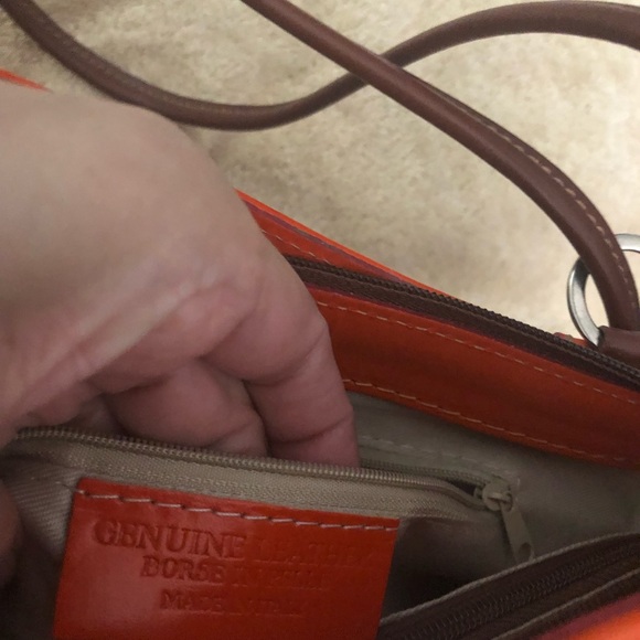 Florence Orange Purse Never Used - Picture 2 of 3